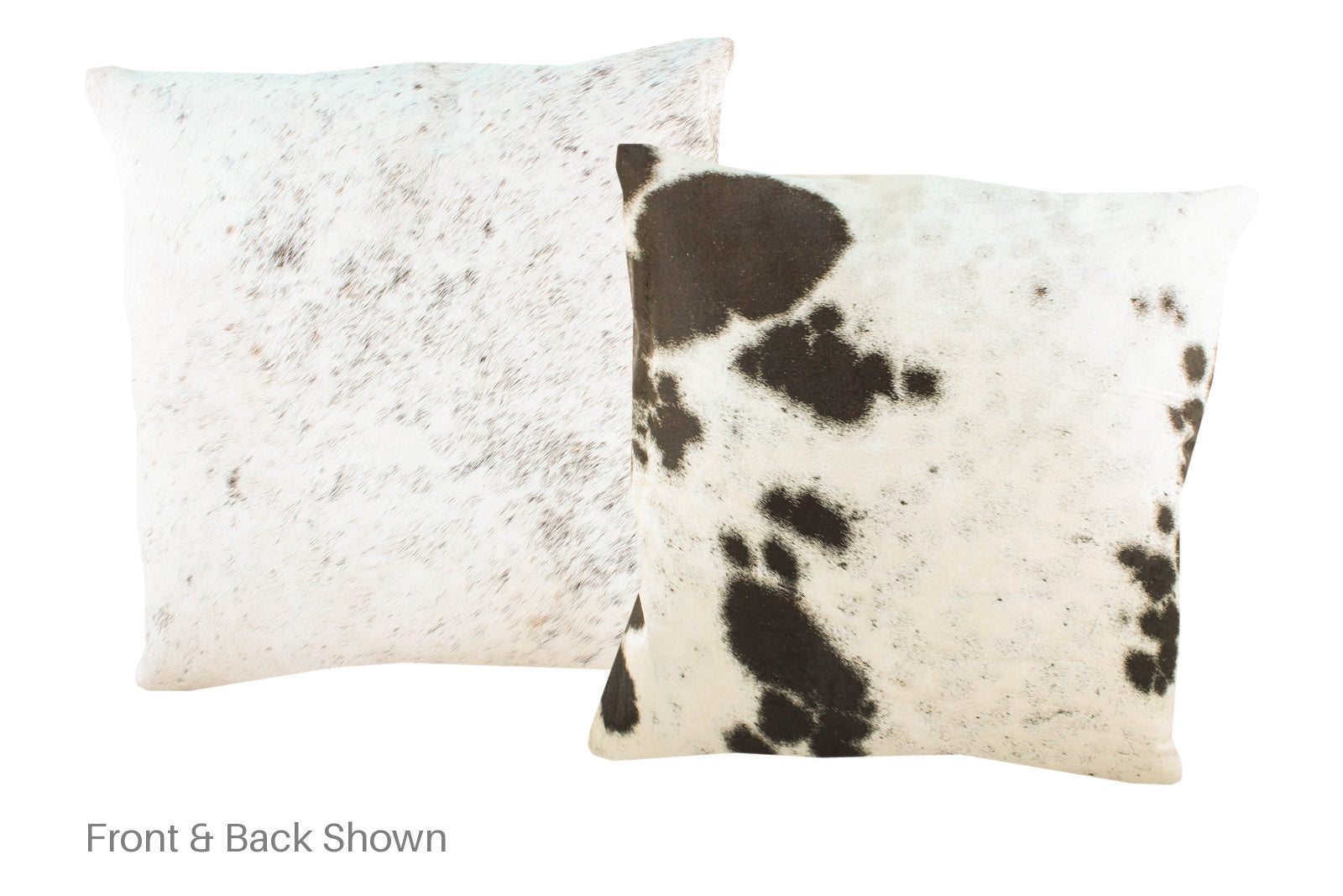 Black and White Cowhide Pillow #A50411