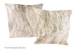 Light Brindle Cowhide Pillow 20x20 #A50422 by Hudson Hides