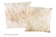 Light Brindle Cowhide Pillow 20x20 #A50445 by Hudson Hides