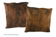 Medium Brindle Cowhide Pillow 20x20 #A50447 by Hudson Hides