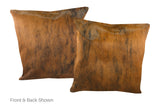 Medium Brindle Cowhide Pillow 20x20 #A50449 by Hudson Hides