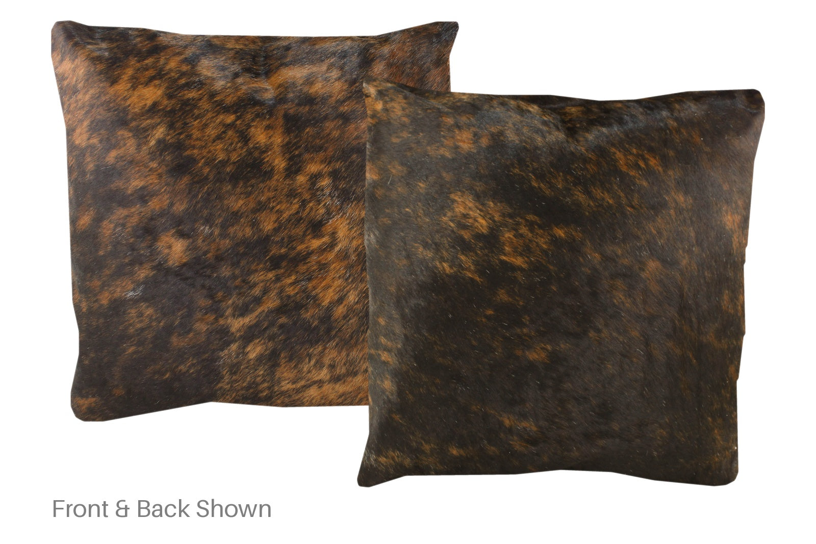 Dark Brindle Cowhide Pillow #A50453