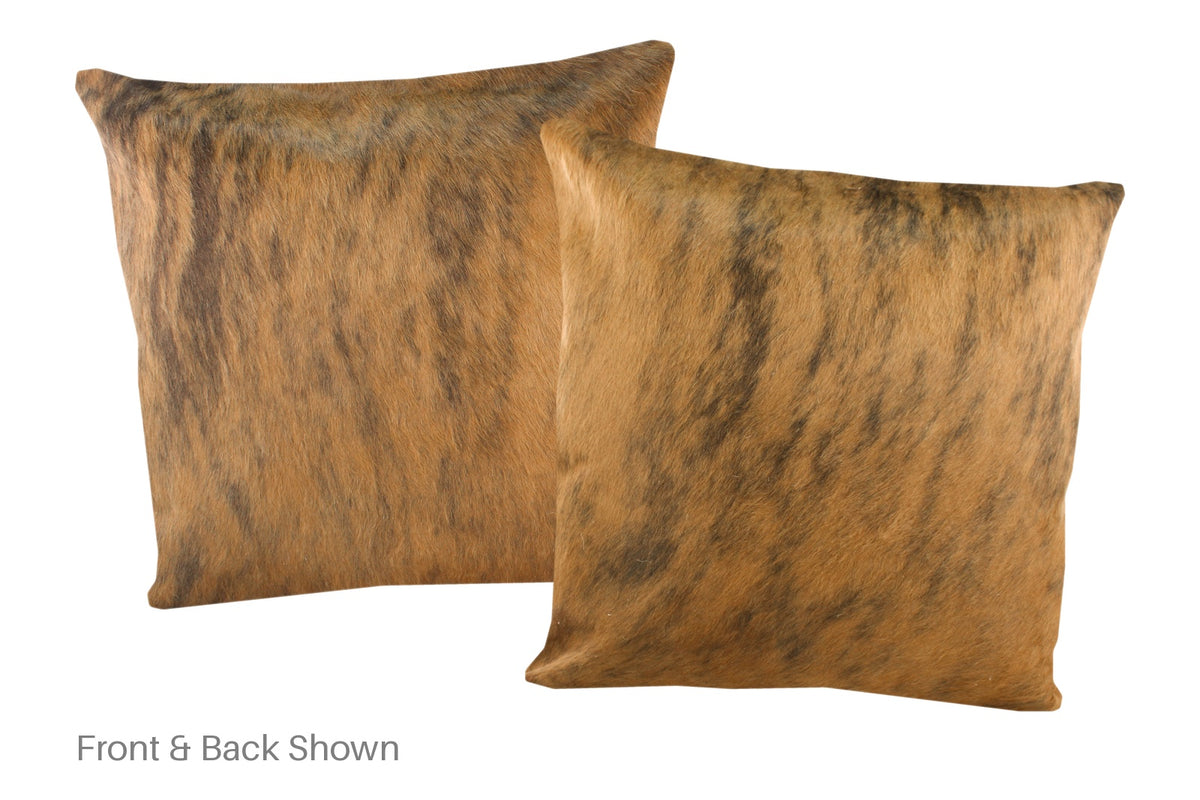 Medium Brindle Cowhide Pillow #A50454