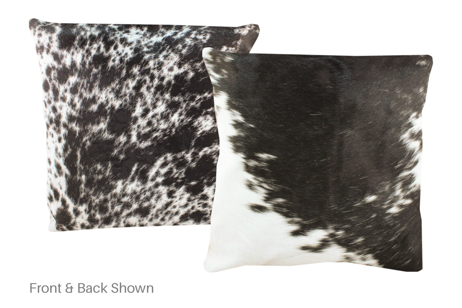 Black and White Cowhide Pillow #A50462
