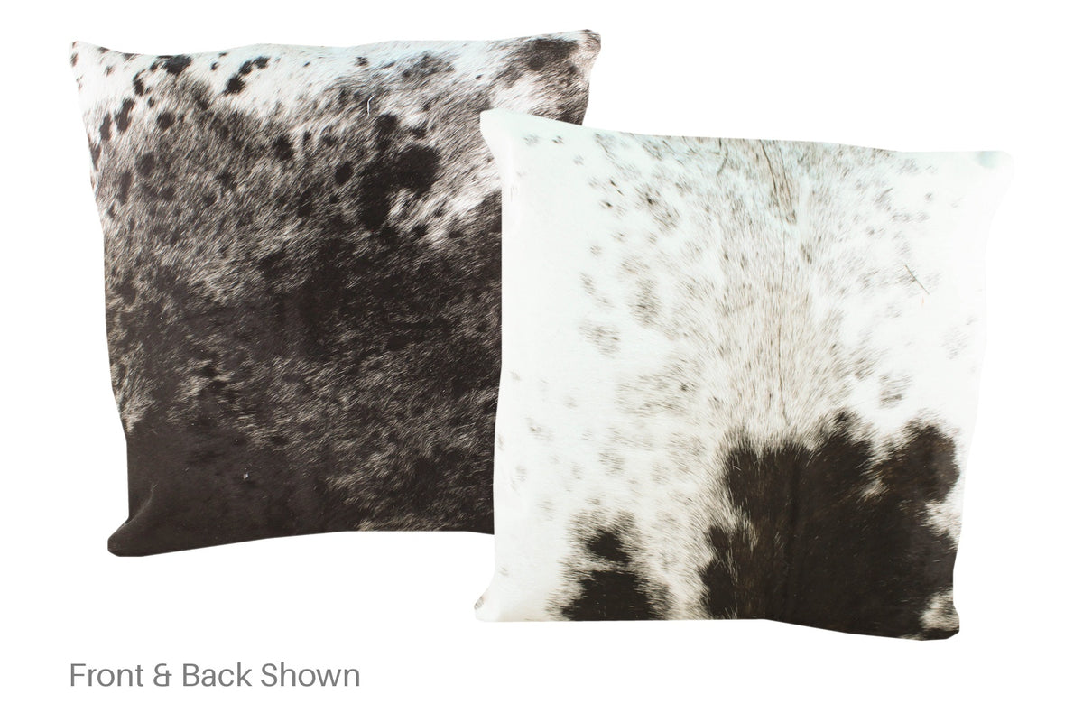 Black and White Cowhide Pillow #A50467