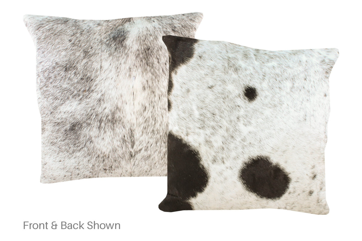 Black and White Cowhide Pillow #A50469