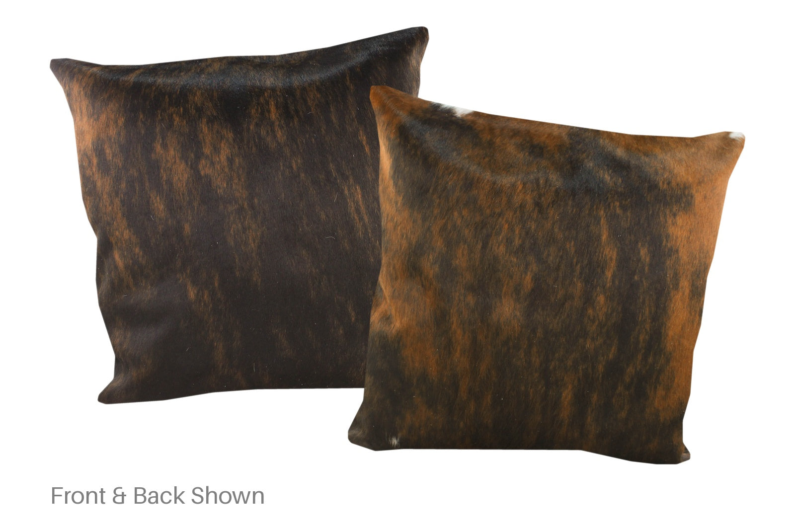 Dark Brindle Cowhide Pillow #A50470