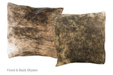 Medium Brindle Cowhide Pillow 20x20 #A50485 by Hudson Hides