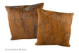 Medium Brindle Cowhide Pillow 20x20 #A50494 by Hudson Hides