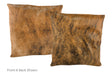 Medium Brindle Cowhide Pillow 20x20 #A50509 by Hudson Hides