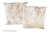 Light Brindle Cowhide Pillow 20x20 #A50511 by Hudson Hides