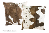 Chocolate Cowhide Pillow 20x20 #A50520 by Hudson Hides