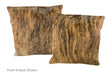 Medium Brindle Cowhide Pillow 20x20 #A50523 by Hudson Hides