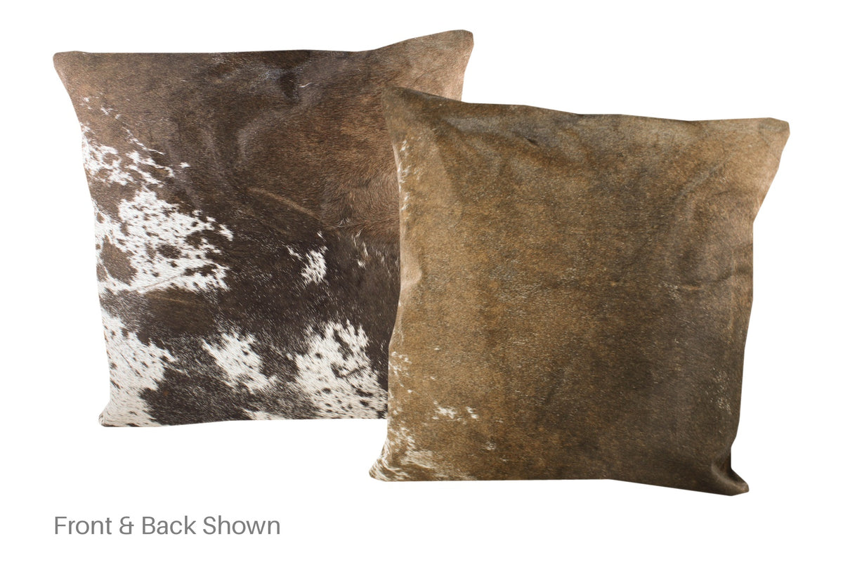 Chocolate Cowhide Pillow #A50525