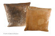 Caramel Cowhide Pillow 20x20 #A50555 by Hudson Hides