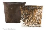 Tricolor Cowhide Pillow 20x20 #A50559 by Hudson Hides