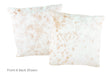 Salt and Pepper Brown Cowhide Pillow 20x20 #A50565 by Hudson Hides