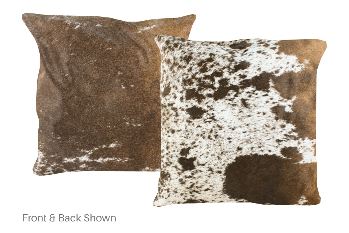Chocolate Cowhide Pillow #A50571