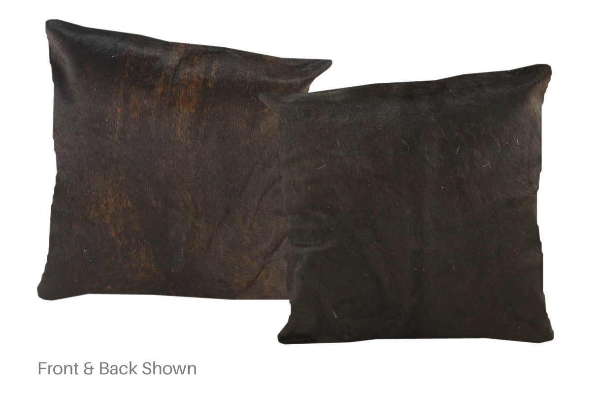 Chocolate Cowhide Pillow #A50592