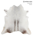 Medium Grey X-Large Brazilian Cowhide Rug 6'6"H x 6'7"W #A5061 by Hudson Hides
