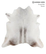 Medium Grey X-Large Brazilian Cowhide Rug 6'6"H x 6'7"W #A5061 by Hudson Hides