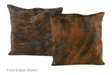 Medium Brindle Cowhide Pillow 16x16 #A50614 by Hudson Hides