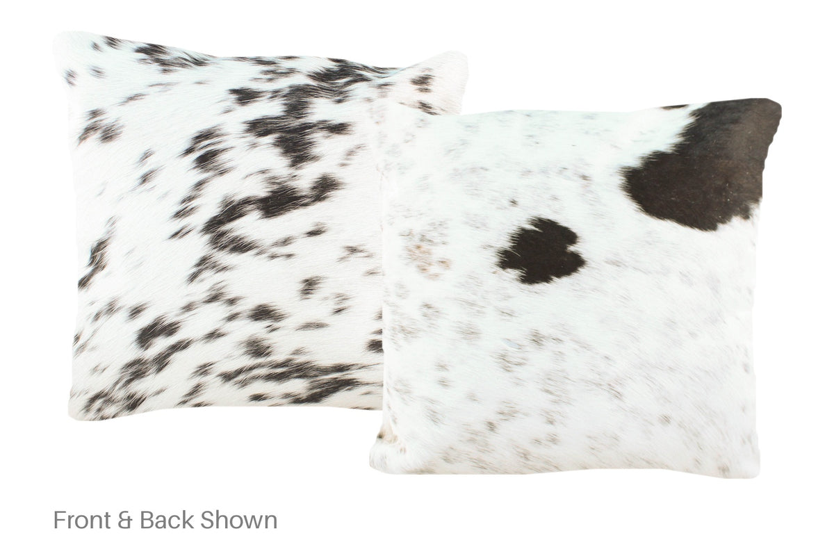 Black and White Cowhide Pillow #A50627