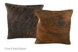 Medium Brindle Cowhide Pillow 16x16 #A50634 by Hudson Hides