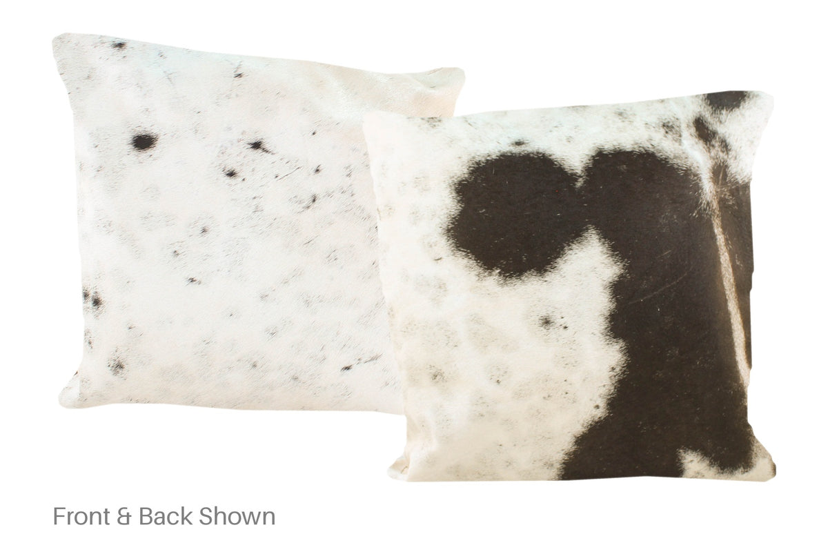 Black and White Cowhide Pillow #A50672