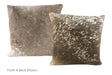 Grey Cowhide Pillow 16x16 #A50673 by Hudson Hides
