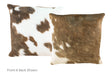 Caramel Cowhide Pillow 16x16 #A50678 by Hudson Hides