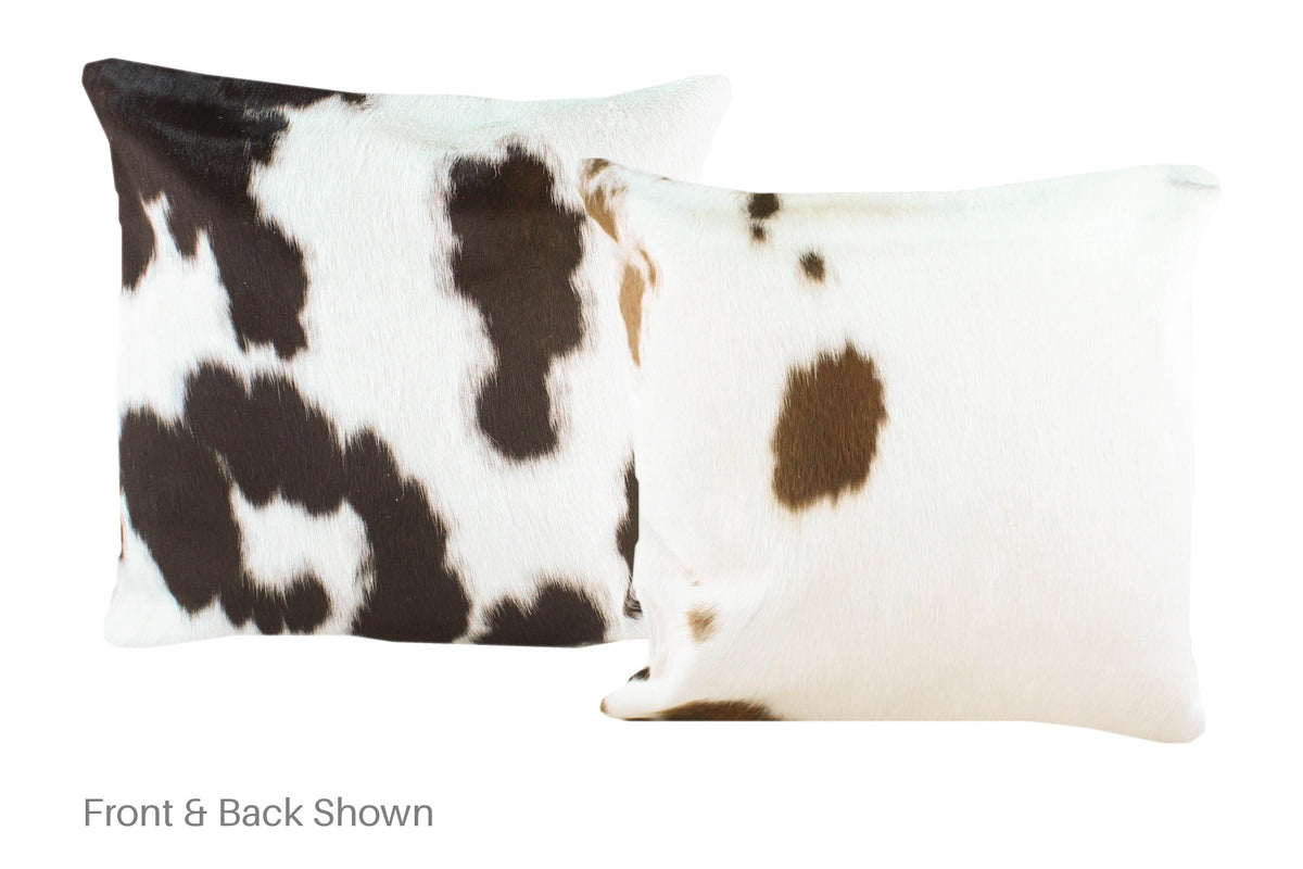 Black and White Cowhide Pillow #A50721