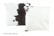Black and White Cowhide Pillow 16x16 #A50732 by Hudson Hides