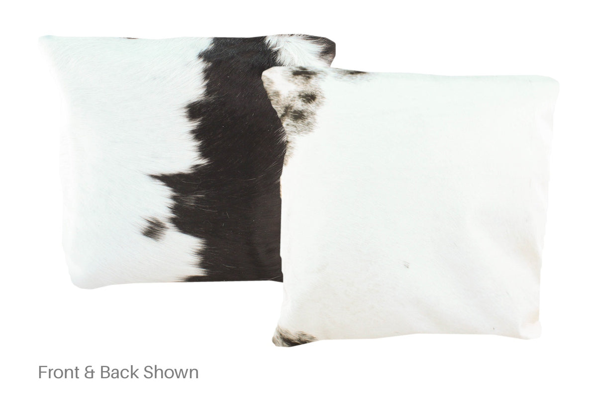 Black and White Cowhide Pillow #A50732