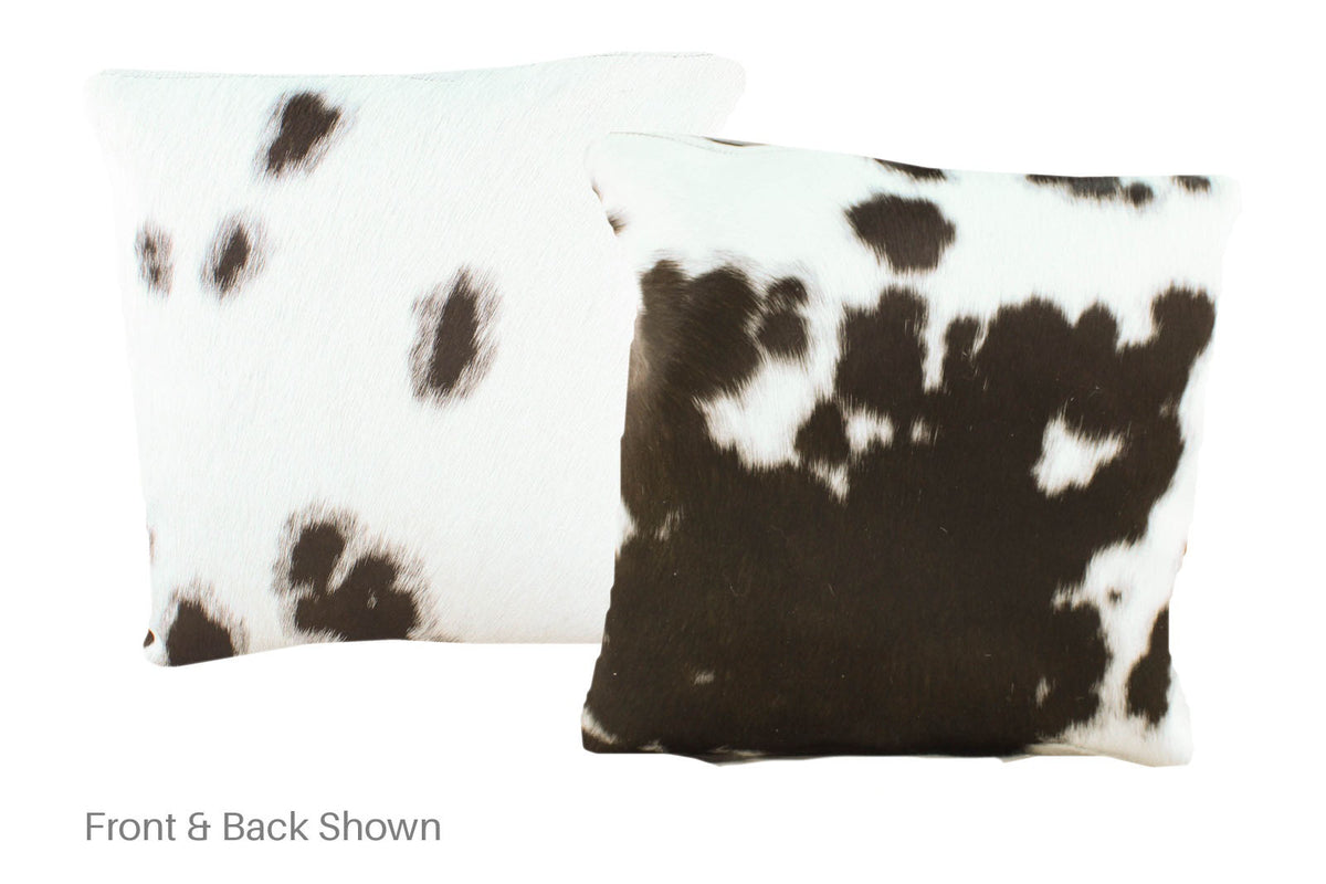 Black and White Cowhide Pillow #A50780