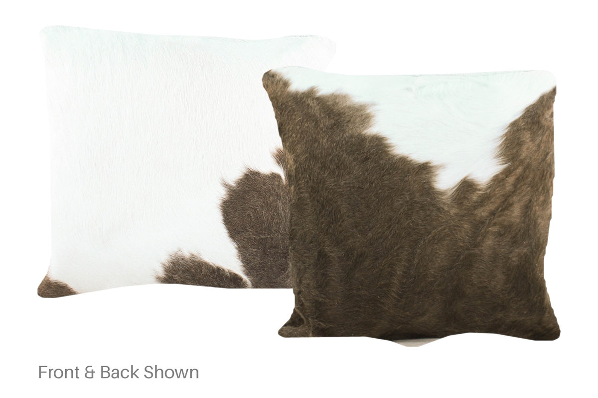 Black and White Cowhide Pillow #A50794