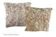Salt and Pepper Brown Cowhide Pillow 16x16 #A50796 by Hudson Hides