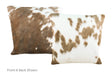 Caramel Cowhide Pillow 16x16 #A50805 by Hudson Hides