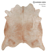 Beige XX-Large Brazilian Cowhide Rug 7'11"H x 7'2"W #A5082 by Hudson Hides