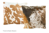 Chocolate Cowhide Pillow 16x16 #A50831 by Hudson Hides