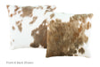 Caramel Cowhide Pillow 16x16 #A50855 by Hudson Hides