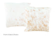 Salt and Pepper Brown Cowhide Pillow 16x16 #A50908 by Hudson Hides