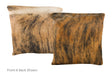 Medium Brindle Cowhide Pillow 16x16 #A50917 by Hudson Hides