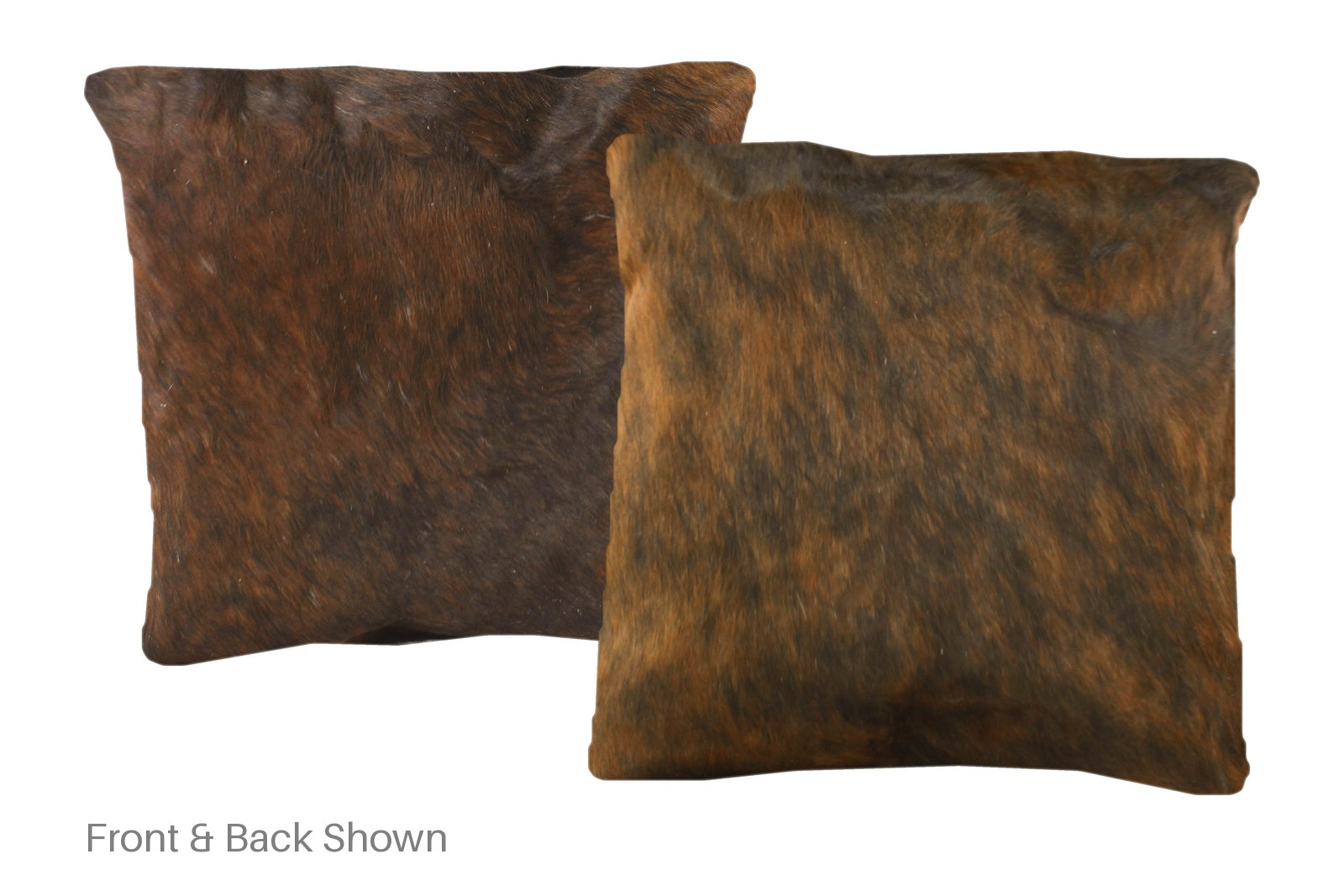 Dark Brindle Cowhide Pillow #A50919