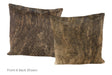 Medium Brindle Cowhide Pillow 16x16 #A50923 by Hudson Hides