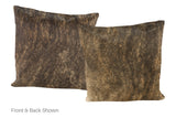 Medium Brindle Cowhide Pillow 16x16 #A50923 by Hudson Hides