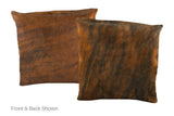 Medium Brindle Cowhide Pillow 16x16 #A50928 by Hudson Hides
