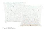 Salt and Pepper Brown Cowhide Pillow 16x16 #A50937 by Hudson Hides