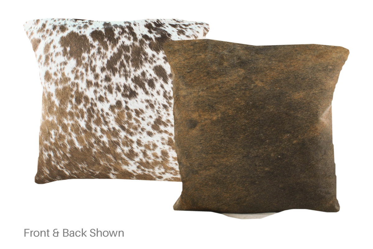 Chocolate Cowhide Pillow #A50948