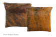 Medium Brindle Cowhide Pillow 16x16 #A50957 by Hudson Hides